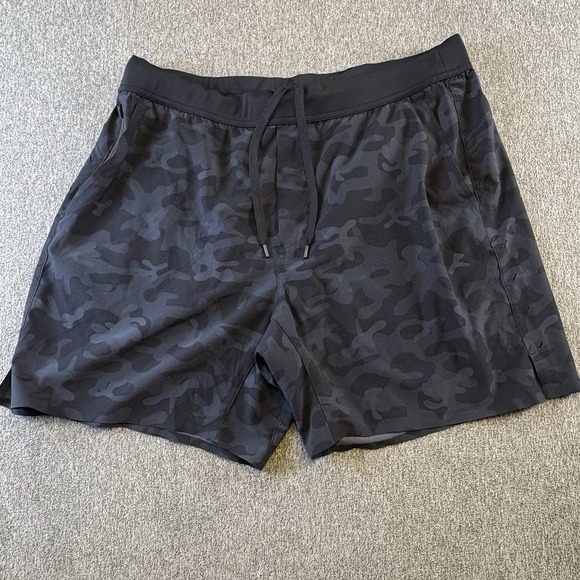 Ten Thousand Interval Short 7" Black Camo‎ Lined Gym Activewear Mens XXL - Picture 1 of 12